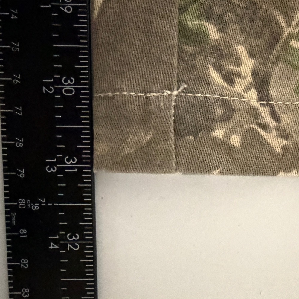 12th Tribe Camo Carpenter Pants Green Brown Forest Camouflage Utility NWT - Picture 10 of 12